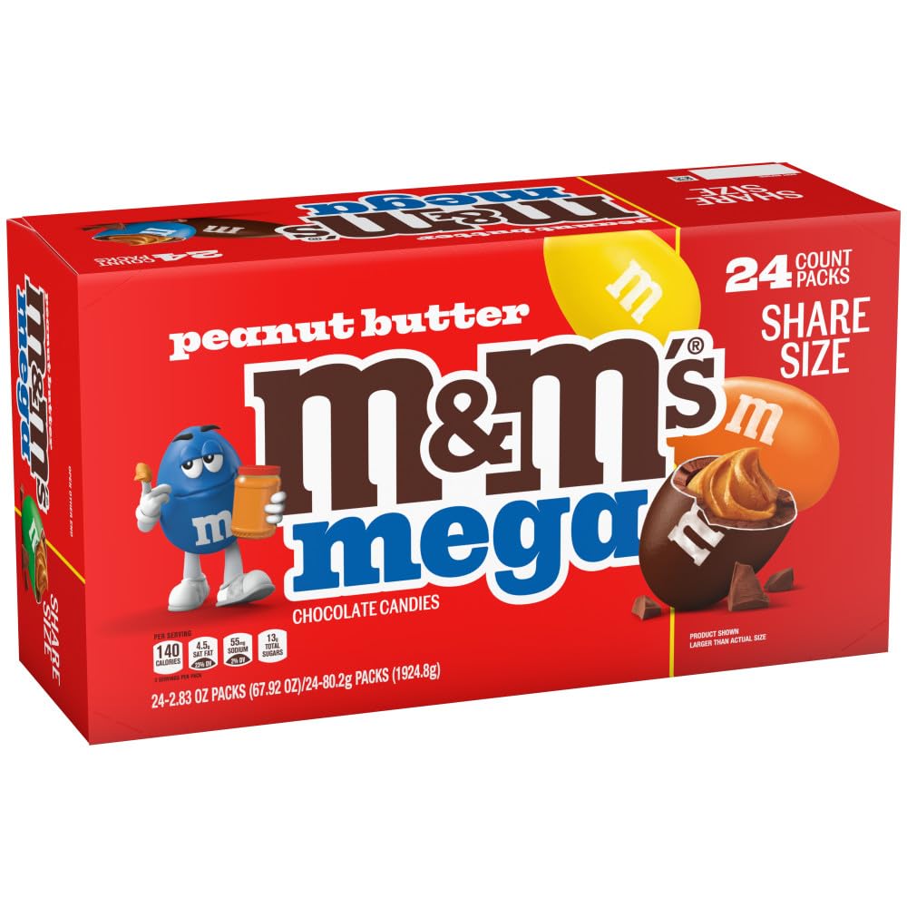 M&M MEGA PEANUT B. K.S. 24CT 80.2G (US)