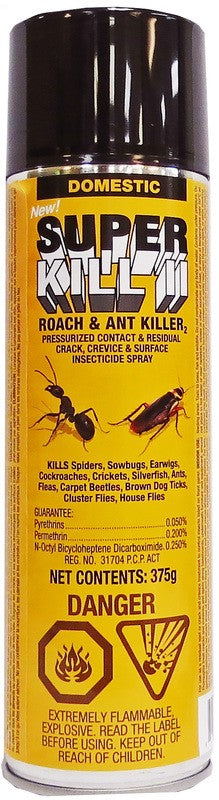 SUPER KILLER ROACH & ANT 375G