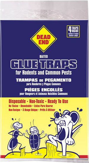 MOUSE GLUE TRAP 4PK
