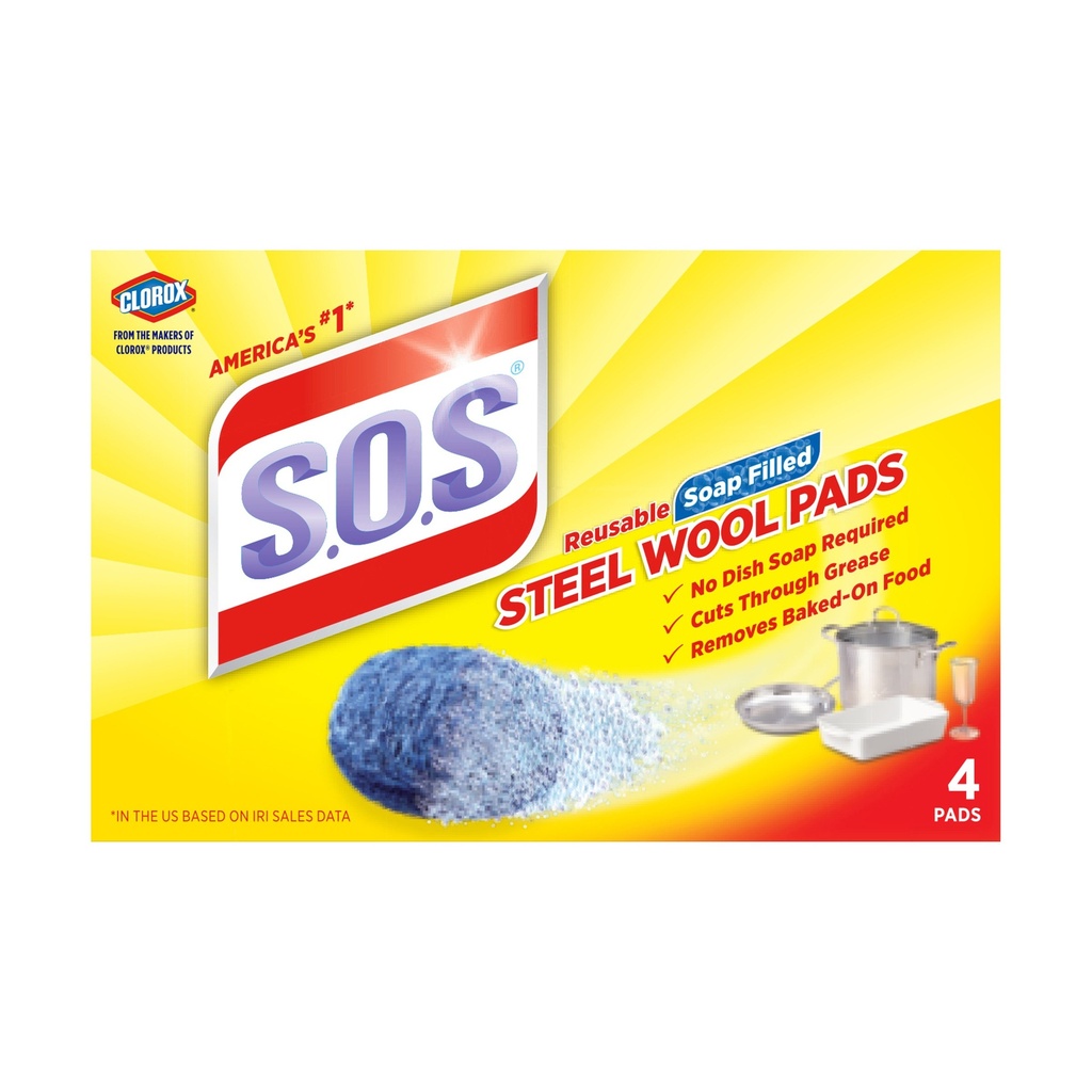 S.O.S PADS 4PK