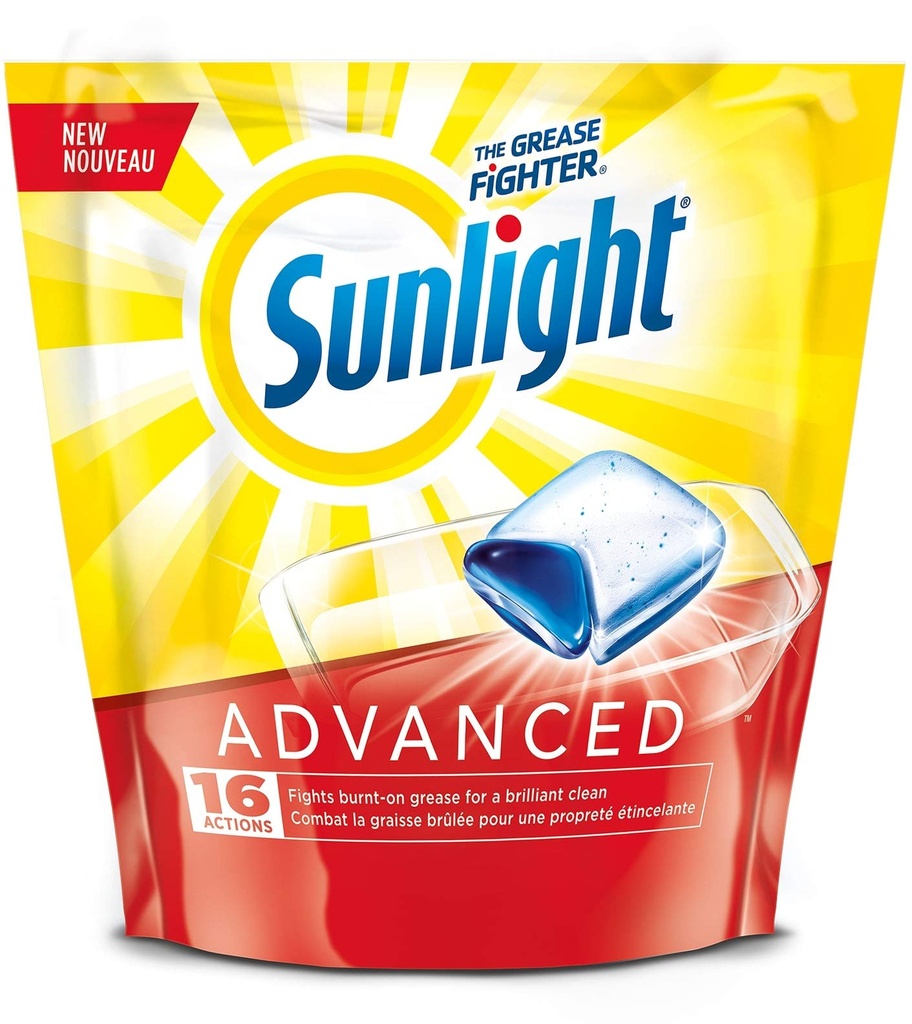 SUNLIGHT DISHWASHER TABS 290G