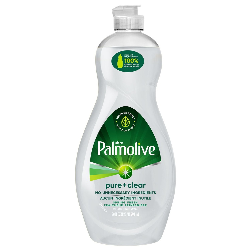 PALMOLIVE DISH PURE & CLEAR. 591ML