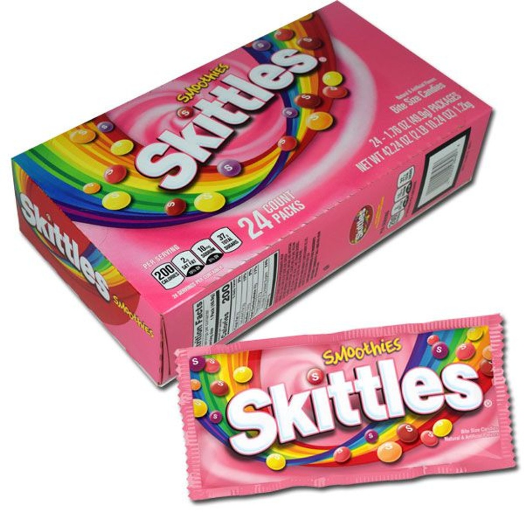 SKITTLES SMOOTHIES 24CT 1.2KG