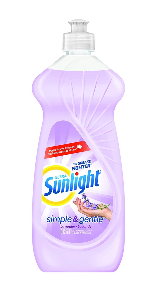 SUNLIGHT DISH LAVENDER 562ML