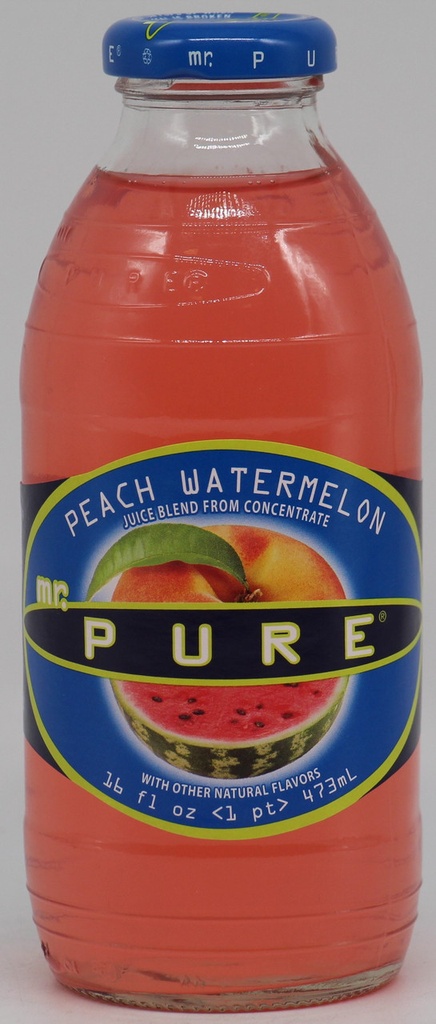 Mr Pure Peach Watermelon 473 ml     
