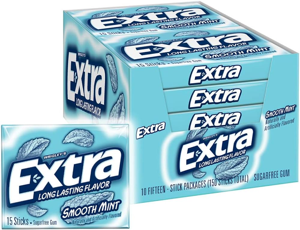 EXTRA GUM SMOOTH MINT10PK