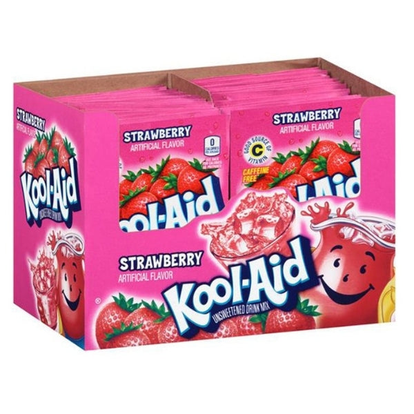 KOOL-AID STRAWBERRY 48CT