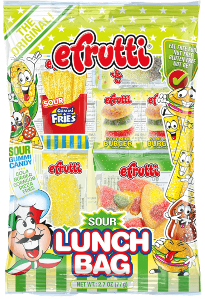 E.FRUTTI SOUR LUNCH BAG 