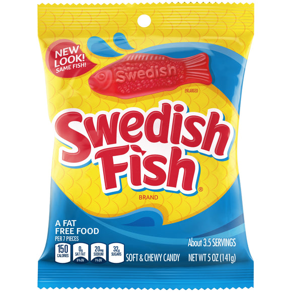 SWEDISH FISH RED PEG. 3.6oz