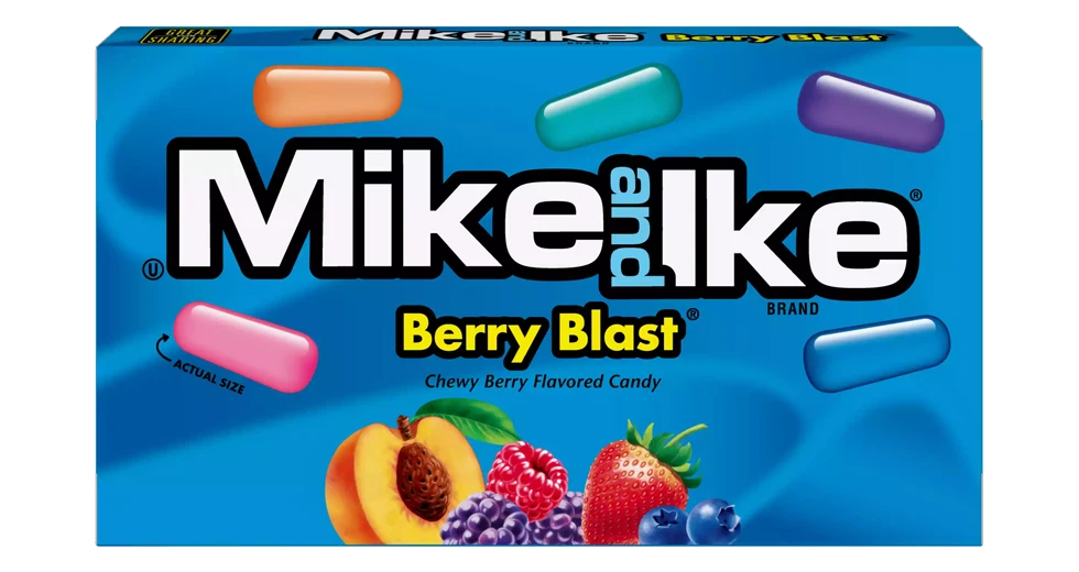MIKE & IKE BERRY BLAST 120G