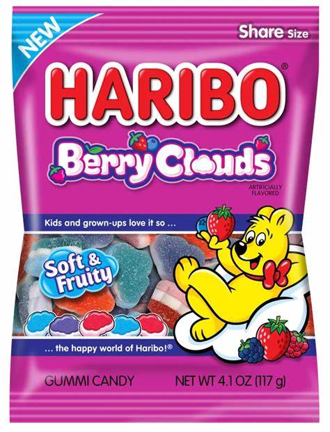 HARIBO BERRY CLOUDS 4.1oz