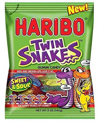HARIBO TWIN SNAKES 5oz