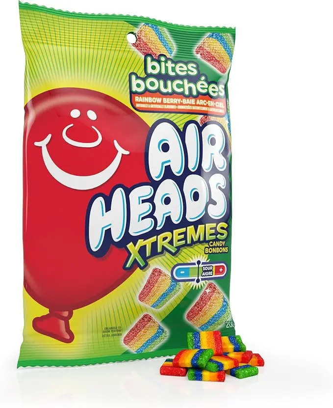 AIRHEADS EXT BITES RAINBOW 3.8OZ