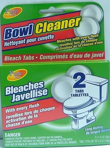 PURE KLEEN BOWL CLEANER 2PK
