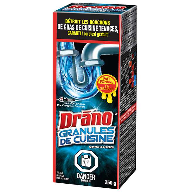 DRANO KITCHEN GRANULES 250G