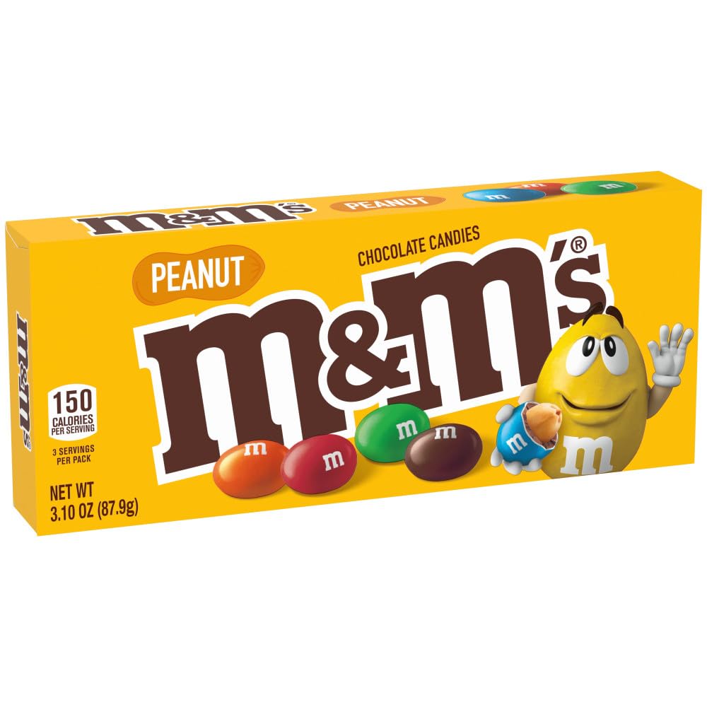 M&M PEANUT THEA. BOX 3.1OZ