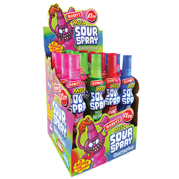 MEGA SOUR SPRAY 16CT 1.44L