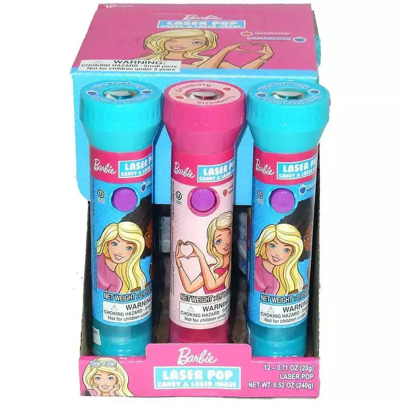 BARBIE LASER POP 12CT 240G