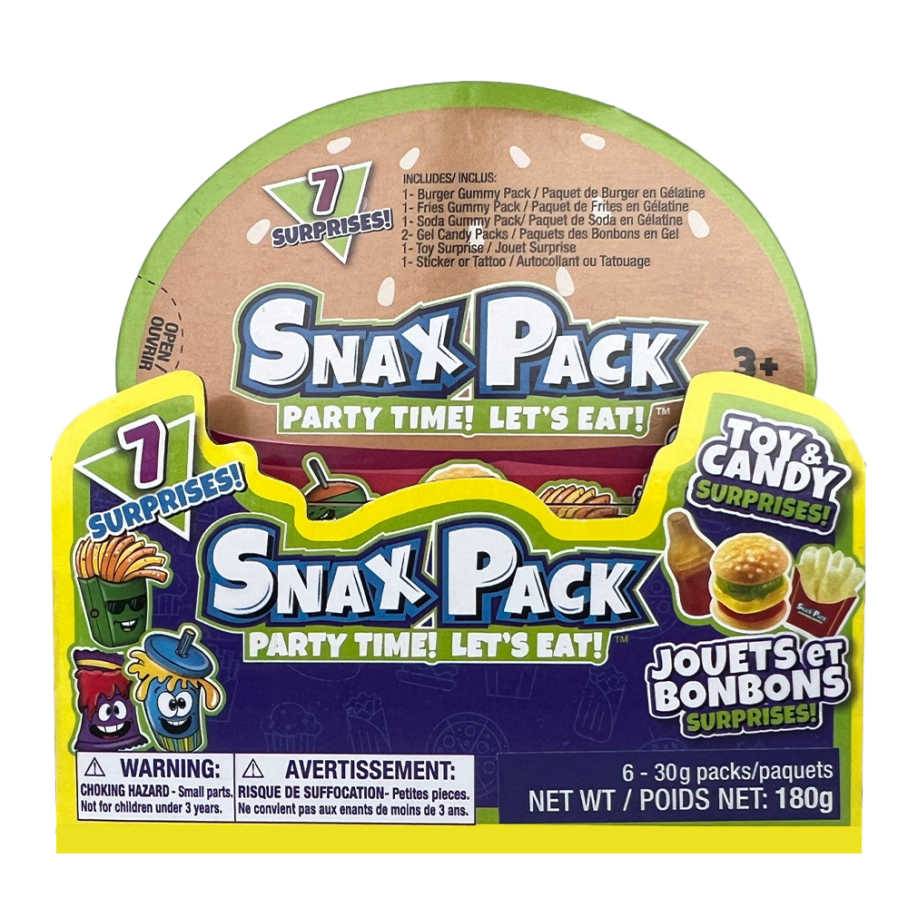SNAX PACK PARTY TIME 6CT 180G