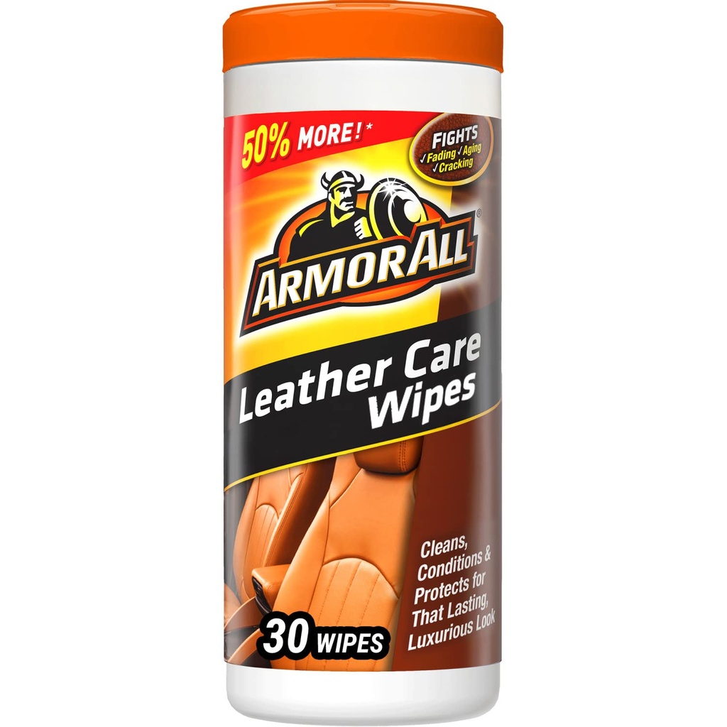 ARMORALL LEATHER WIPES 30CT