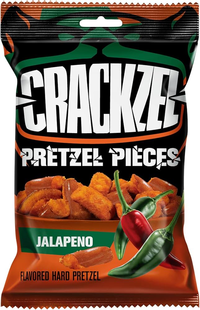 CRACKZEL PRETZEL JALAPENO 85G