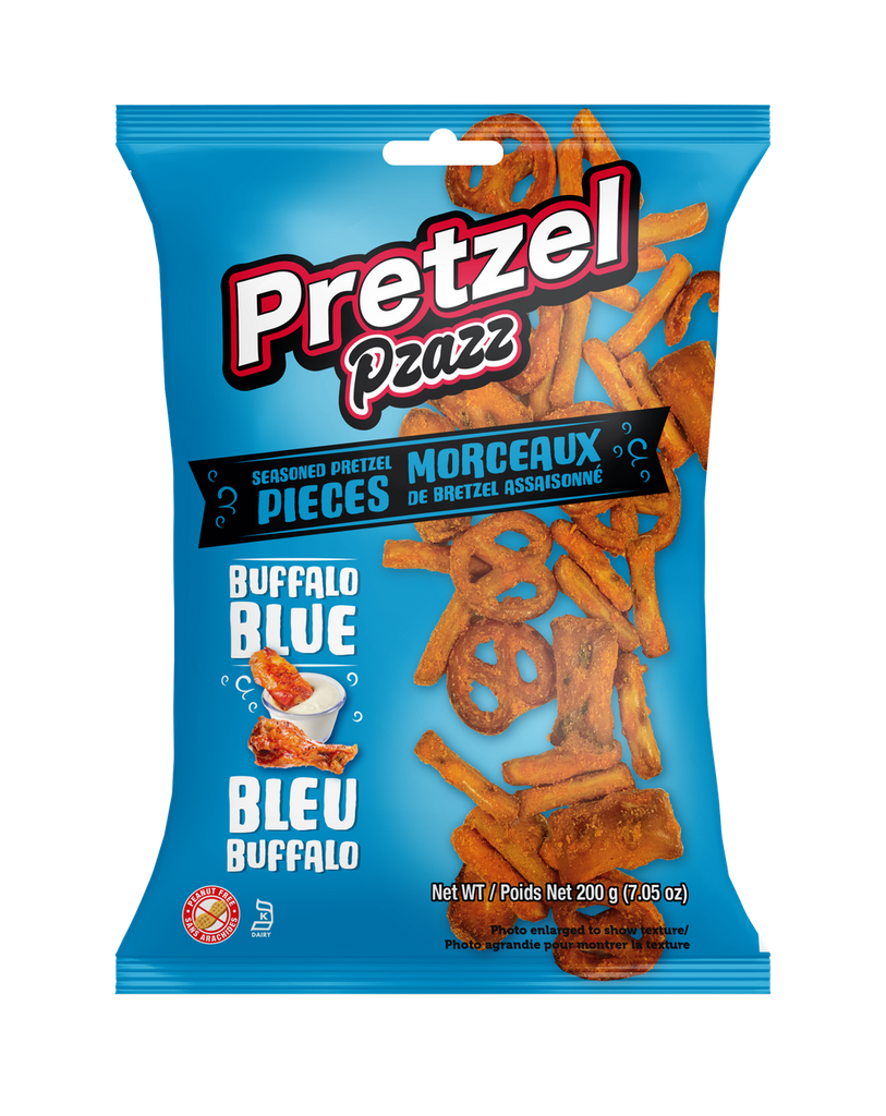 PRETZEL PZAZZ BUFFALO BLUE 200G