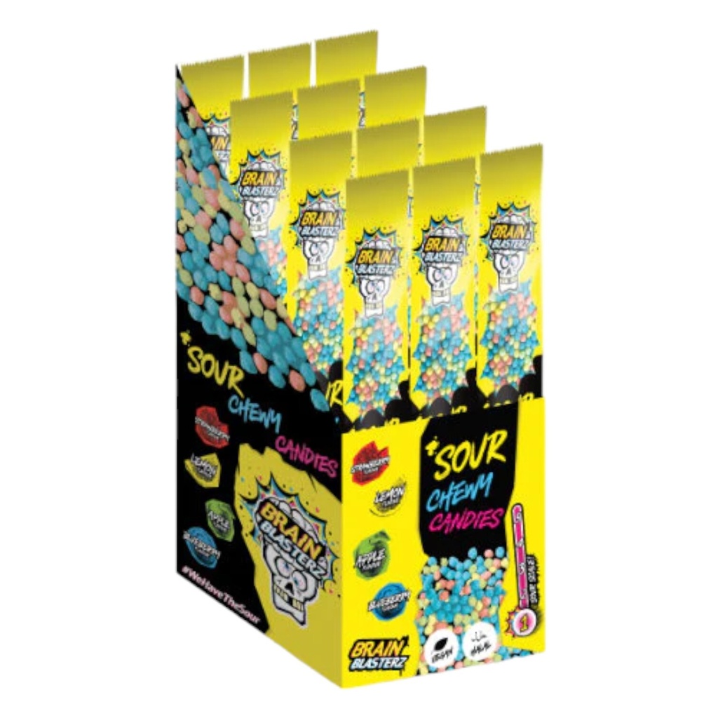 SOUR CHEWY CANDIES 12CT (UK)