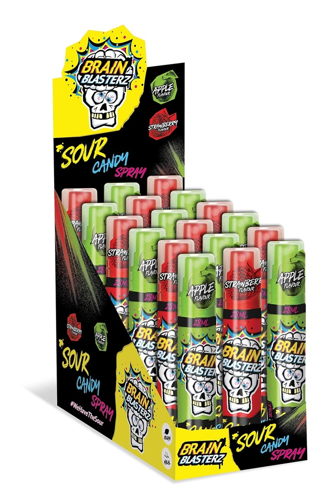 SOUR CANDY SPRAY 18CT (UK)