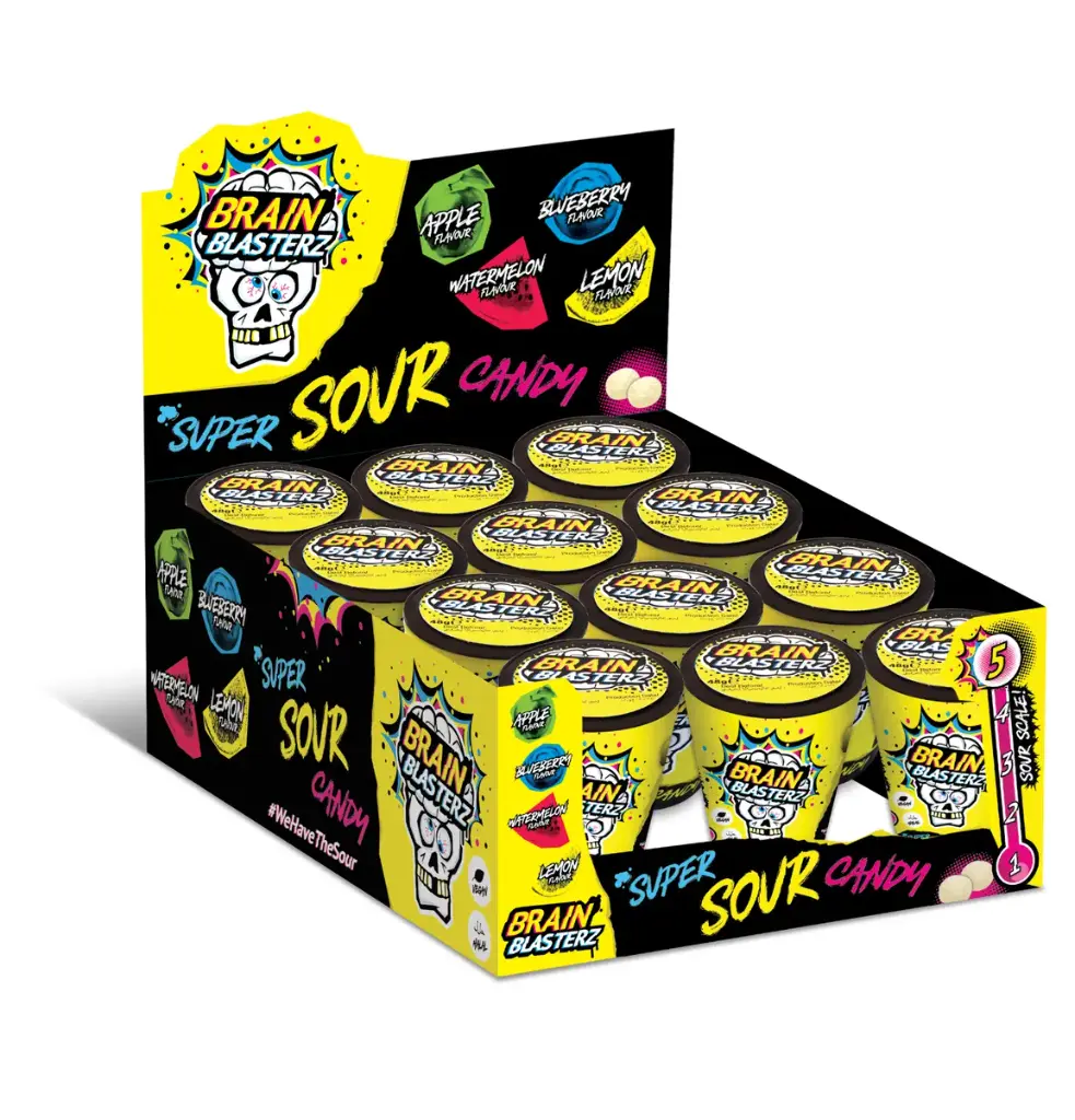 SUPER S. CANDY YELLOW TUB 12CT (UK)