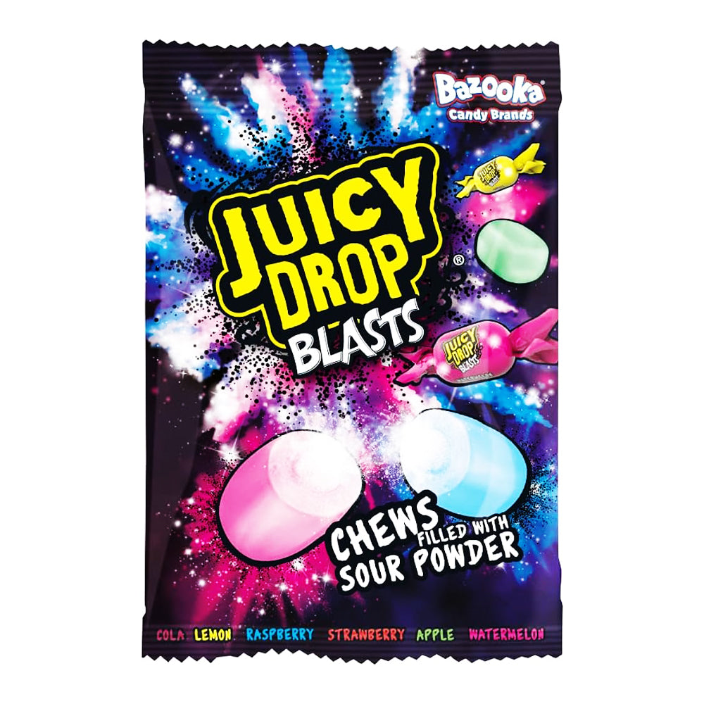 BAZOOKA JUICY DROP BLASTS 120G (UK)