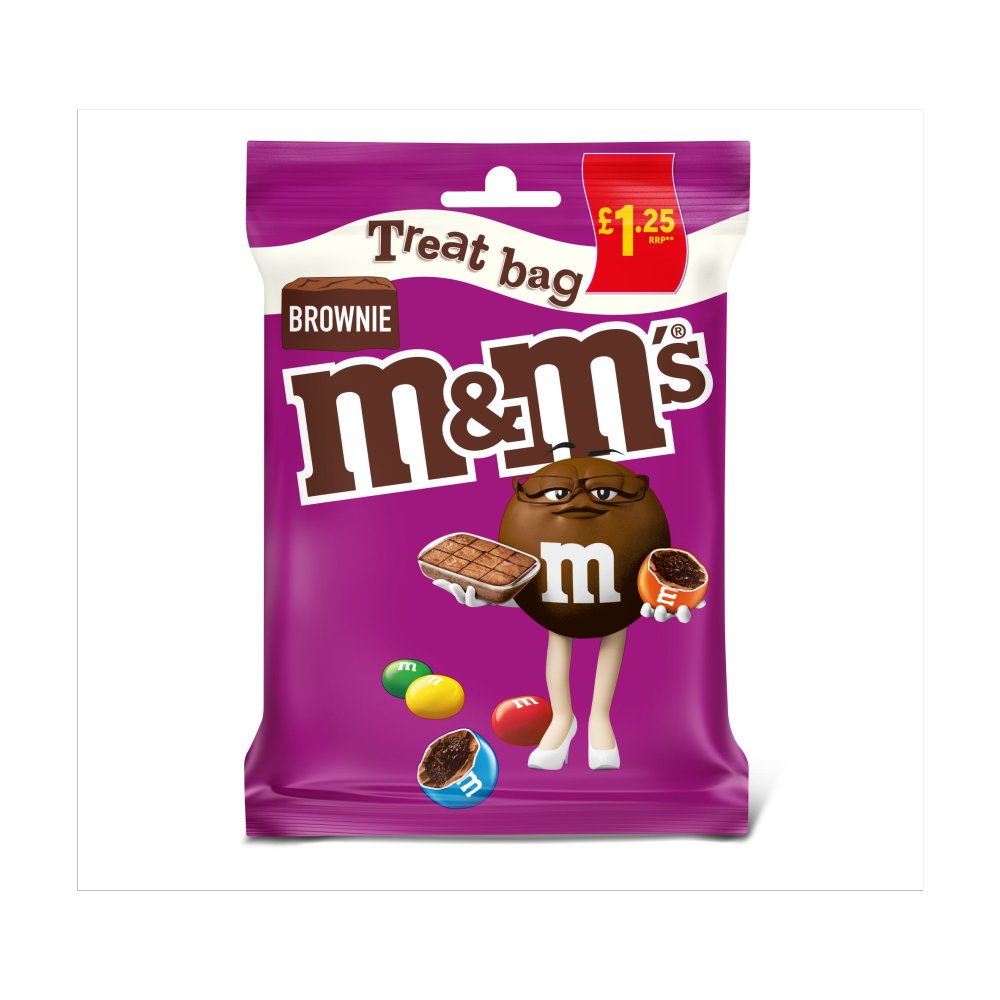M&M'S BROWNIE TREAT BAG 70G (UK)