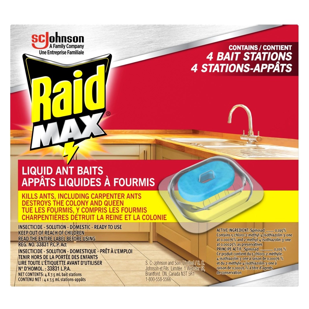 RAID MAX LIQUID ANT BAITS 
