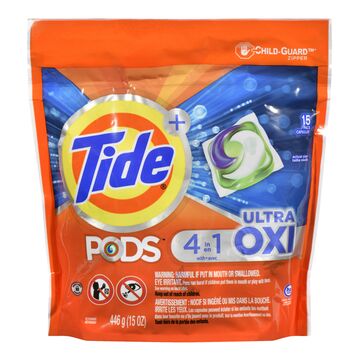 TIDE PODS ULTRA OXI 4IN1 / 15CT