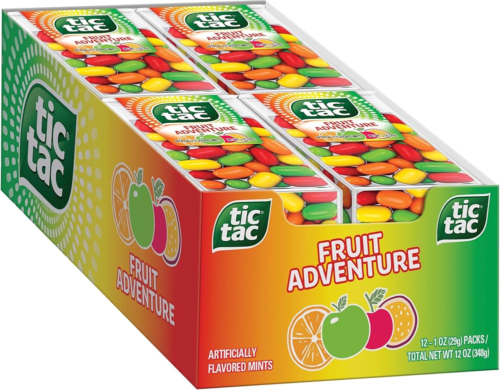 TIC TAC FRUIT ADVENTURE 24CT (UK)