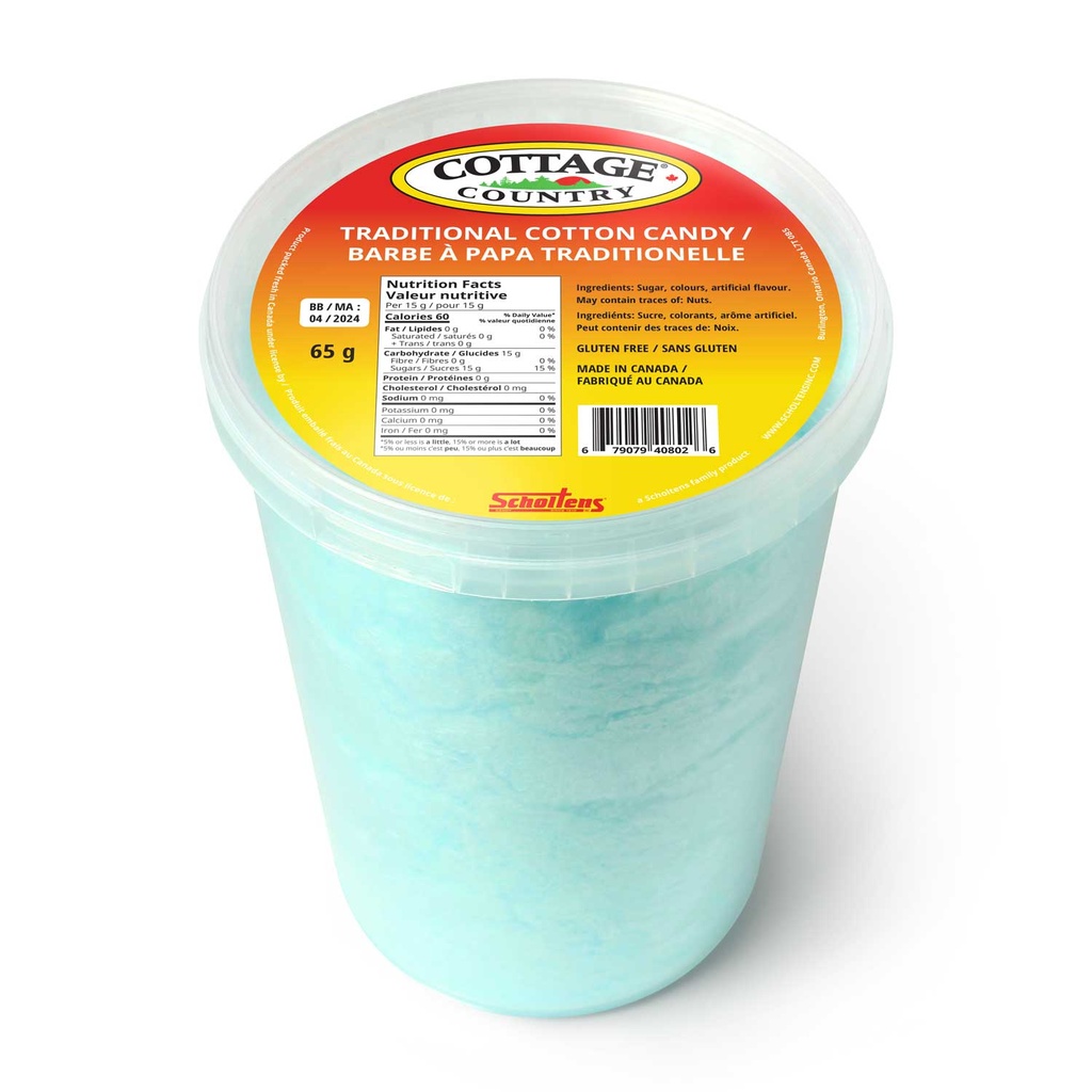 COTTAGE COUNTRY COTTON CANDY 65G