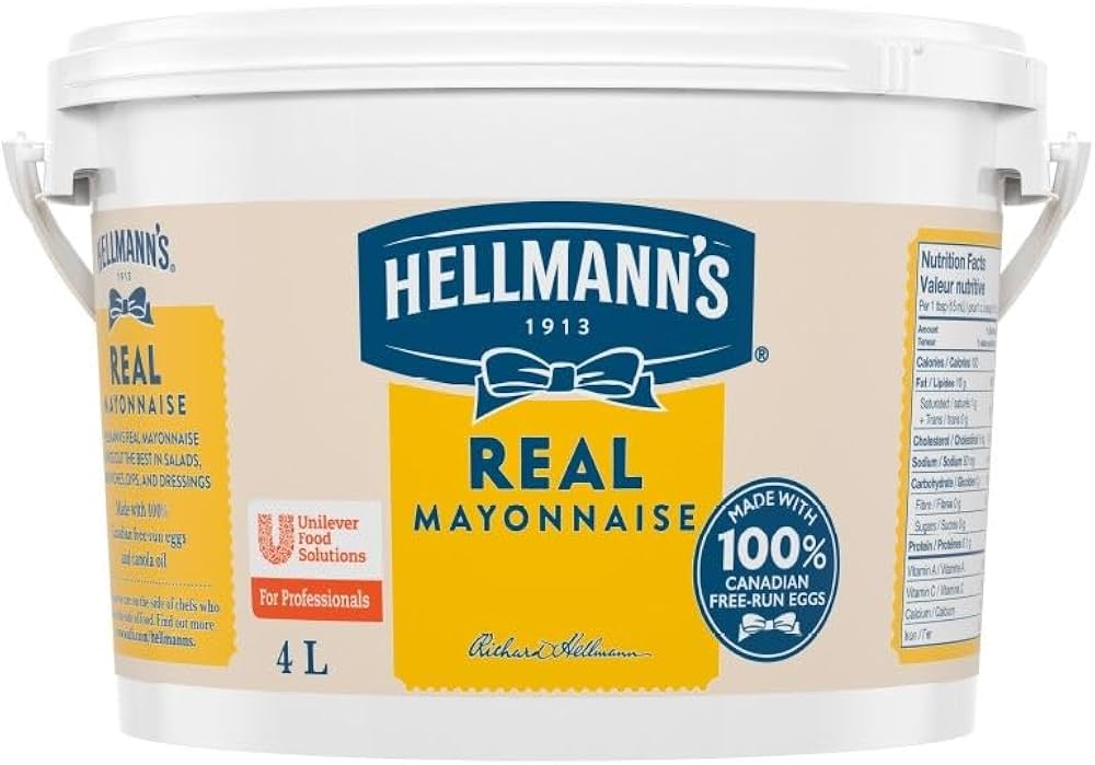 HELLMANN'S MAYONNAISE 4L