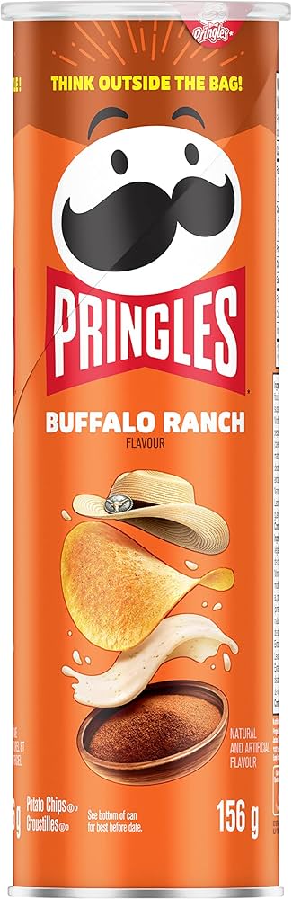 PRINGLES BUFFALO RANCH 156G