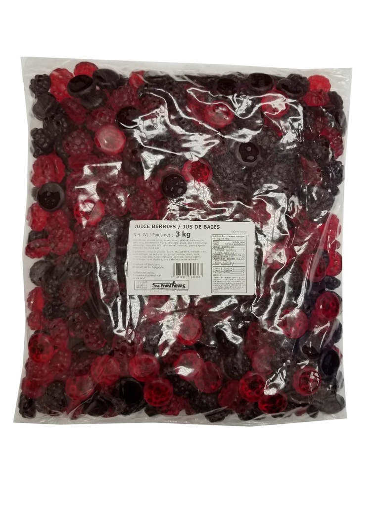 SCHOLTENS SOUR JUICY BERRY 3KG