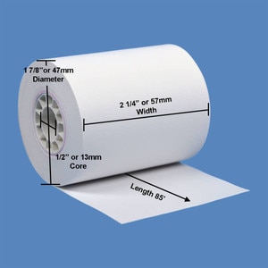 THERMAL PAPER SINGLE 2 1/4"