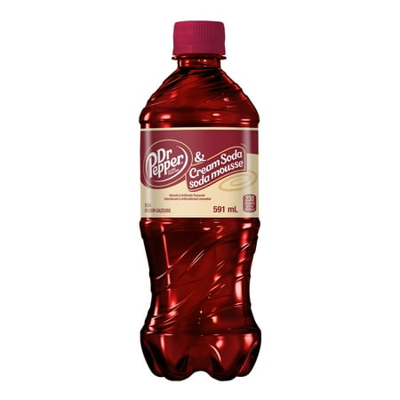 DR PEPPER CREAM SODA BTL 591ML