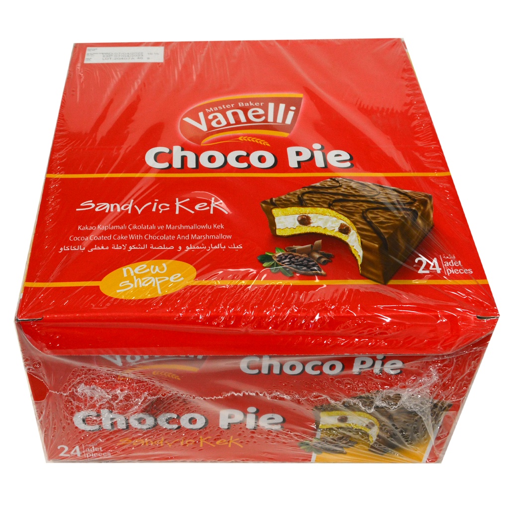 VANELLI CHOCO PIE MARSH. 24CT