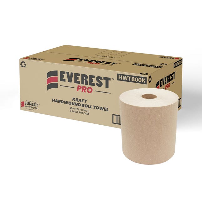 EVEREST HARDWOUND TOWEL 12/CT