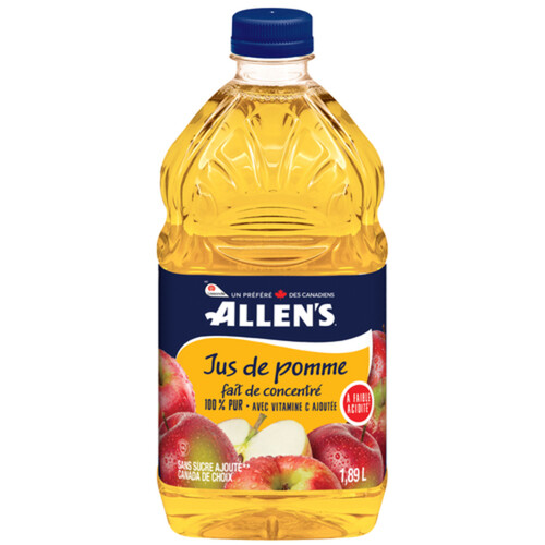 ALLEN'S APPLE JUICE 1.89L