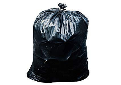 GARBAGE BAGS BLK. X-STR. 35X50/ 100PK