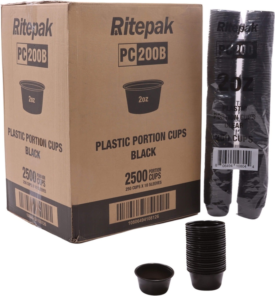 RITEPAK PLAST. PORT. CUP 2OZ