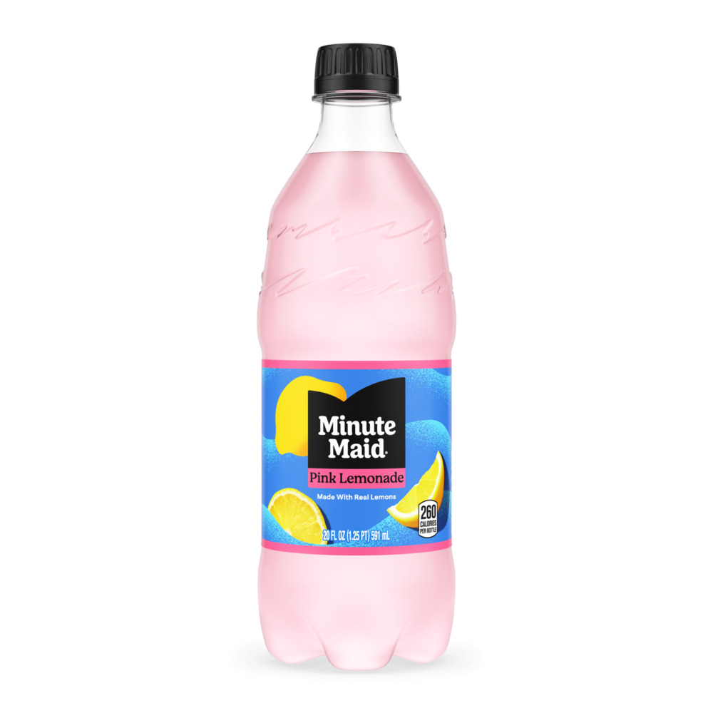 MINUTE MAID BTL PINK LEMONADE 591mL (U)
