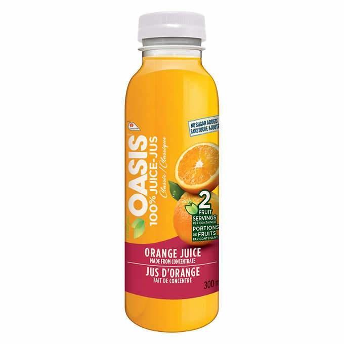 OASIS ORANGE JUICE 300mL/24CT