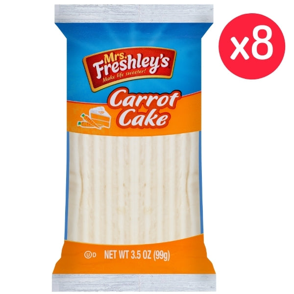 MRS. FRESHLEY CARROT CAKE 8/CT
