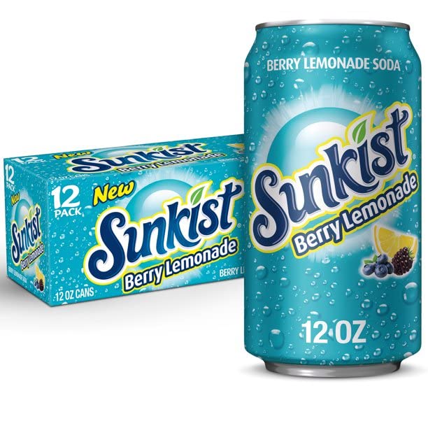 SUNKIST BERRY LEMONADE 355ml/12CT (U)