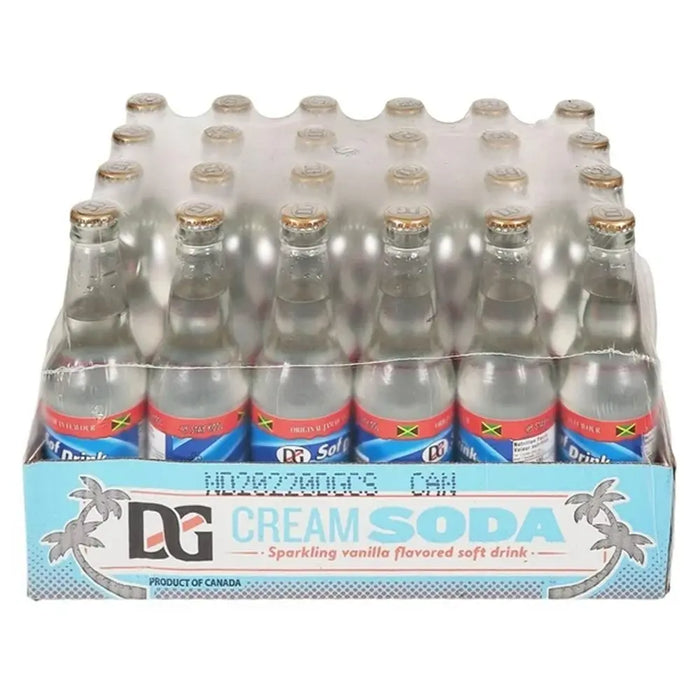 D&G CREAM SODA GLS BTL 355mL/24CT (U)